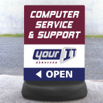 Your-IT Pavement sign