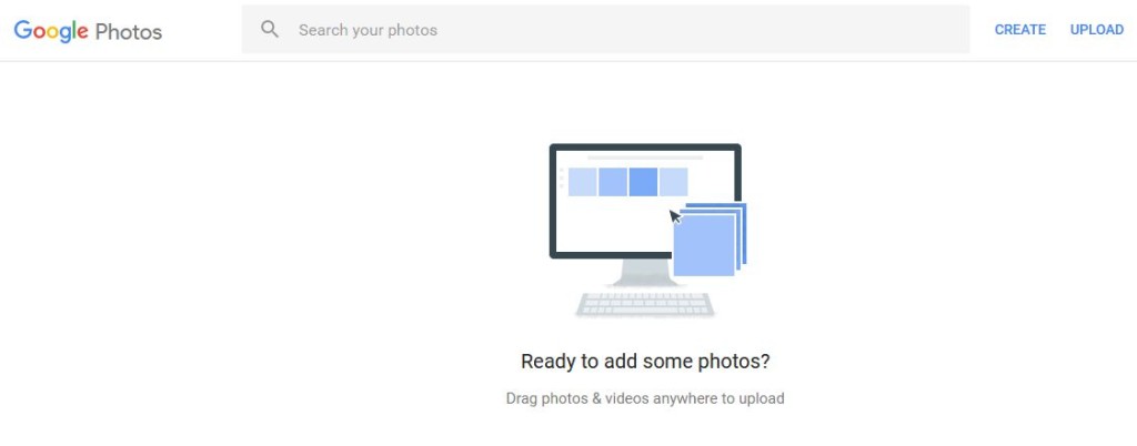 Google photos upload